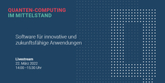 Logobild zur Veranstaltung "Quanten-Computing im Mittelstand"